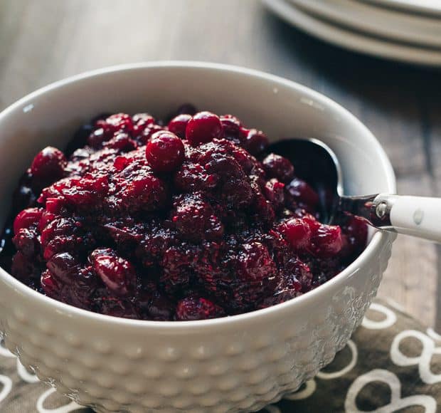 Five Little Things - November 21, 2014 | www.kitchenconfidante.com | Cranberry Chia Sauce