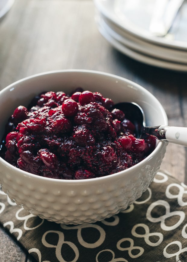 Five Little Things - November 21, 2014 | www.kitchenconfidante.com | Cranberry Chia Sauce