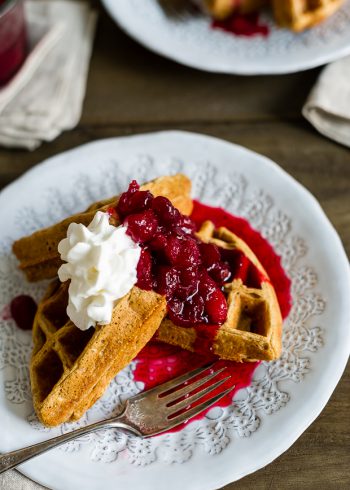 Gingerbread Belgian Waffles | Kitchen Confidante