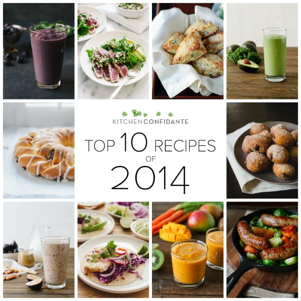 Top 10 Recipes of 2014 | www.kitchenconfidante.com