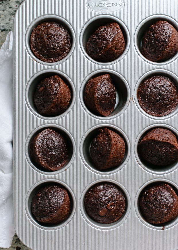 Chocolate Banana Quinoa Muffins | www.kitchenconfidante.com