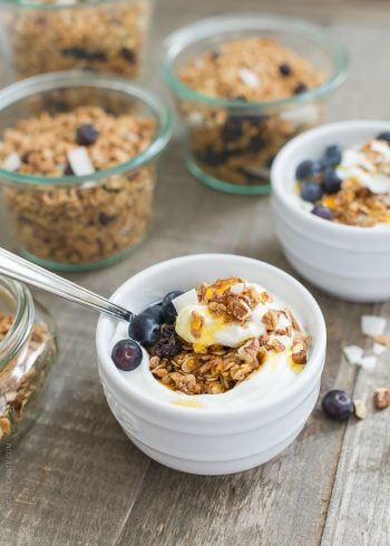 Blueberry Maple Granola | Kitchen Confidante