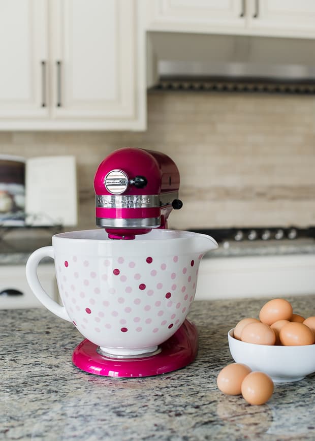 Pink KitchenAid Stand Mixer