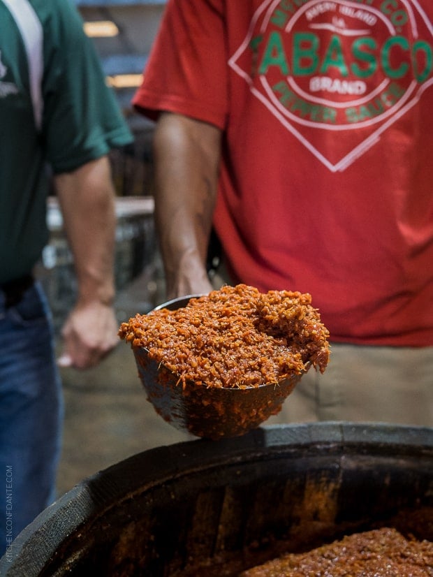 Scenes from Avery Island and Tabasco | www.kitchenconfidante.com | Tabasco Pepper Mash.