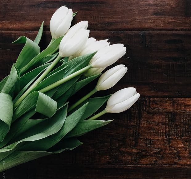 Tulips on Mother's Day - www.kitchenconfidante.com