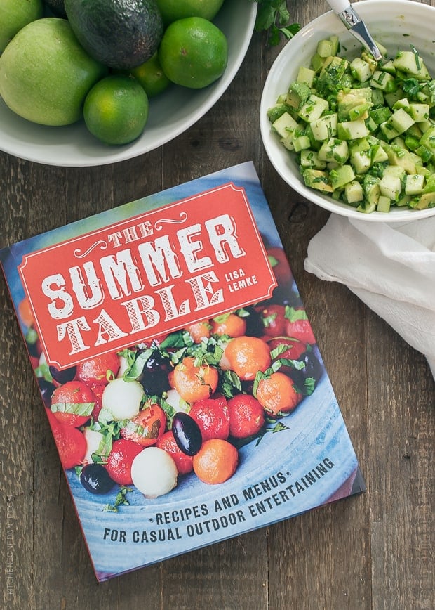 The Summer Table by Lisa Lemke, a cookbook.