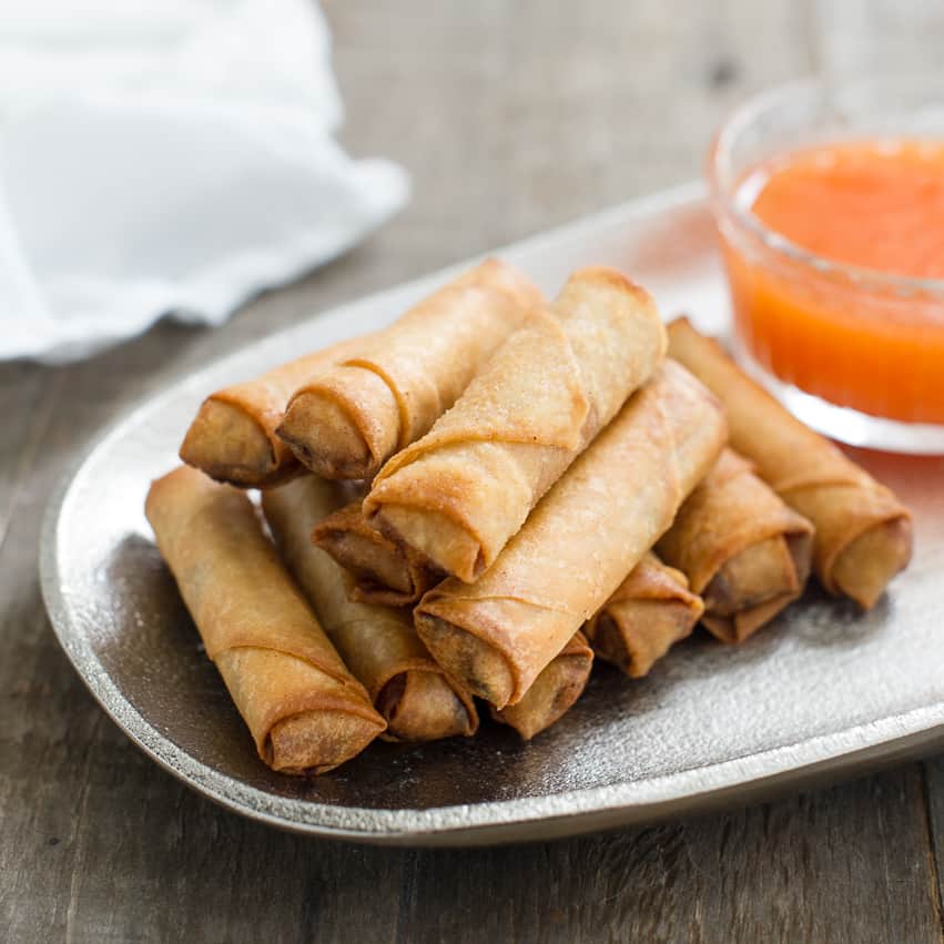 Fried Shrimp Spring Rolls - Manila Spoon