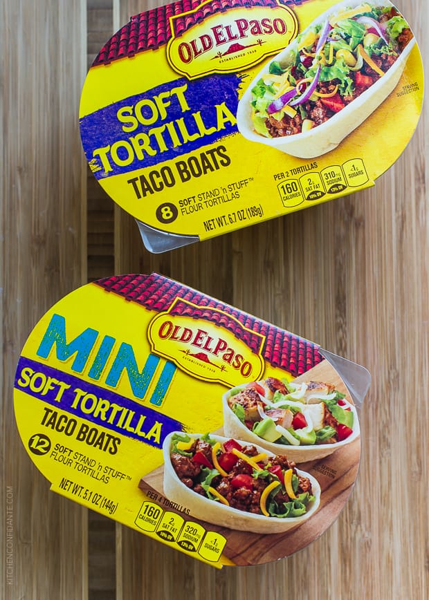 Old El Paso taco boats.