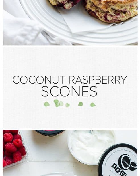 Coconut Raspberry Scones | Kitchen Confidante