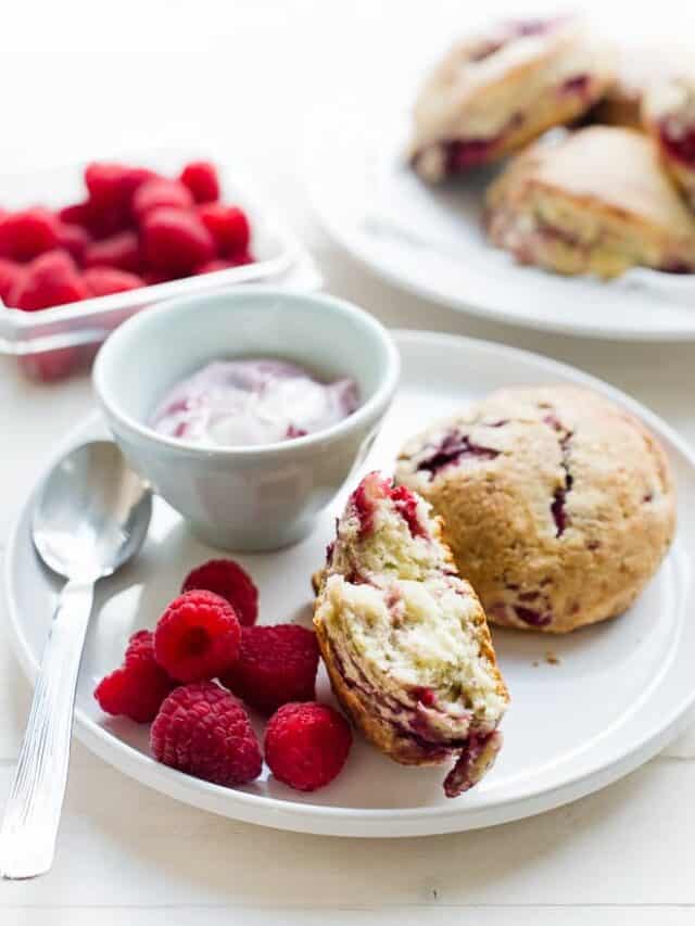 Coconut Raspberry Scones Kitchen Confidante®