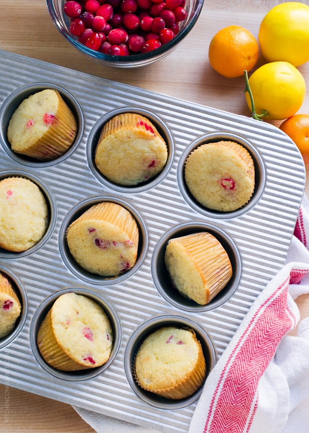 Cranberry-Citrus Muffin Tops Recipe, Food Network Kitchen