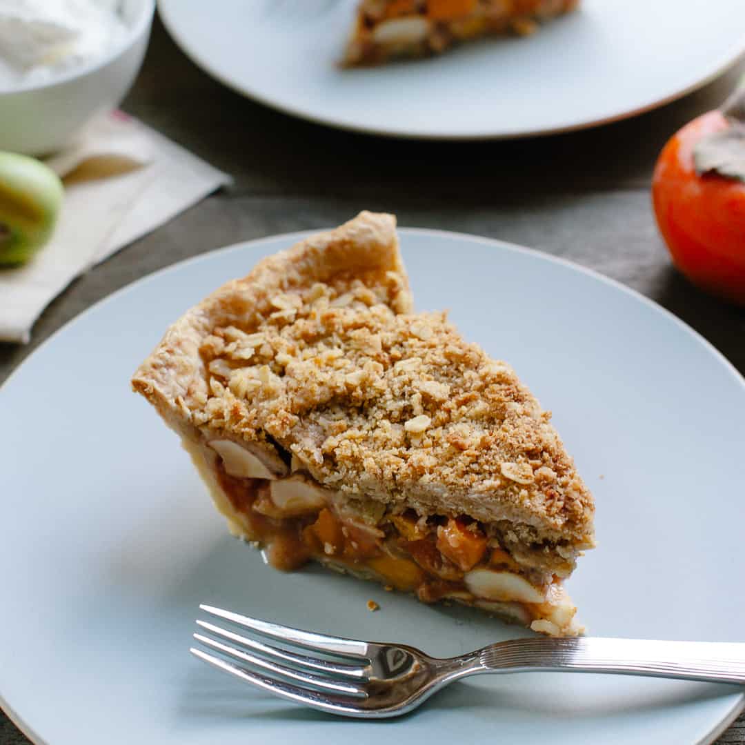 Tarte Crua de Dióspiro  Raw Persimmon Pie – Arquetípico Cozinha Inusitada