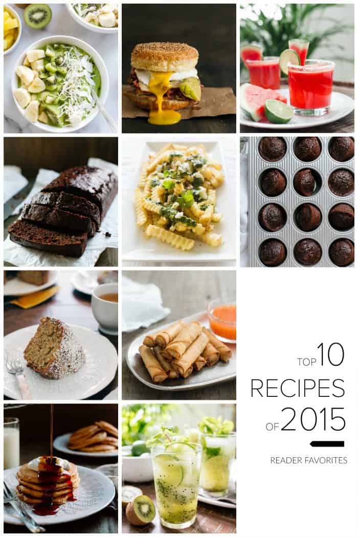 2015 was a delicious year. Come explore the Top 10 Reader Favorite Recipes on Kitchen Confidante.