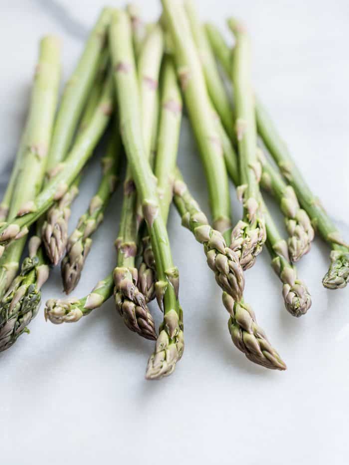 Spring's tender asparagus.