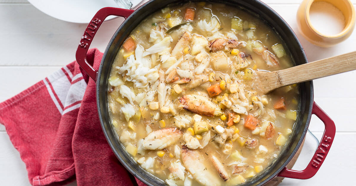 Crab and Corn Chowder (Dairy Free) Kitchen Confidante