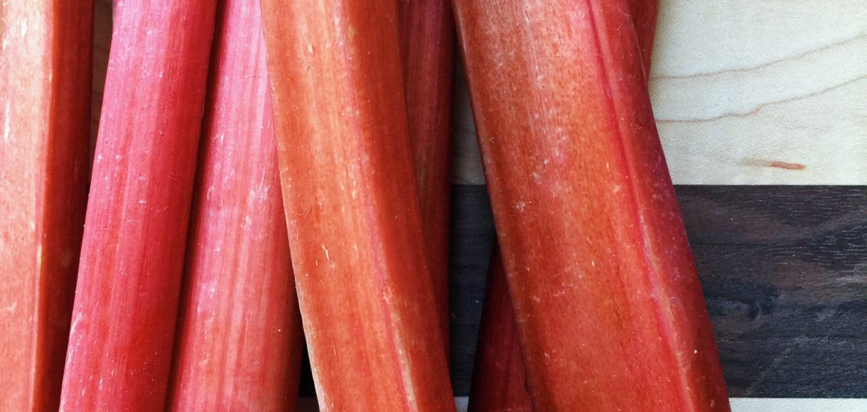 Rhubarb is one of the Five Little Things I loved the week of April 15, 2016.
