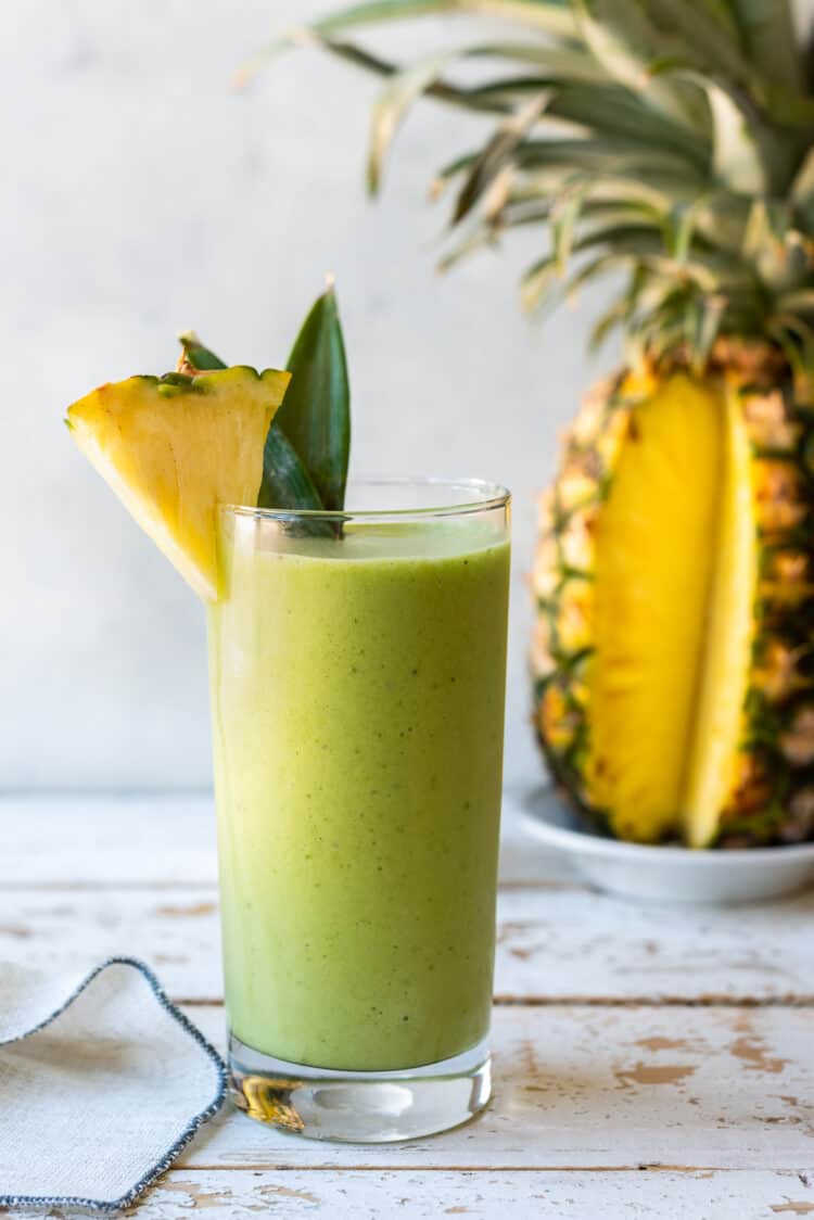 Piña Colada Green Smoothie | Kitchen Confidante