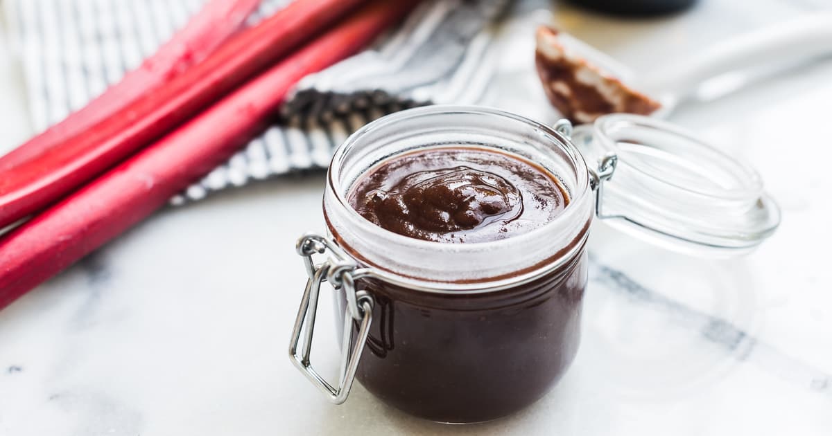 RhubarbWine BBQ Sauce Kitchen Confidante