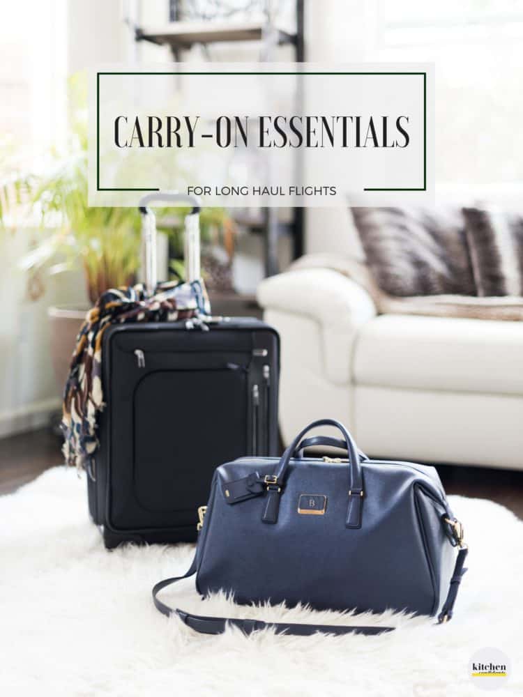 Carry-On Essentials for Long-Haul Flights: Don't leave home without packing these must-have items - enjoy your flight and arrive ready for your destination!