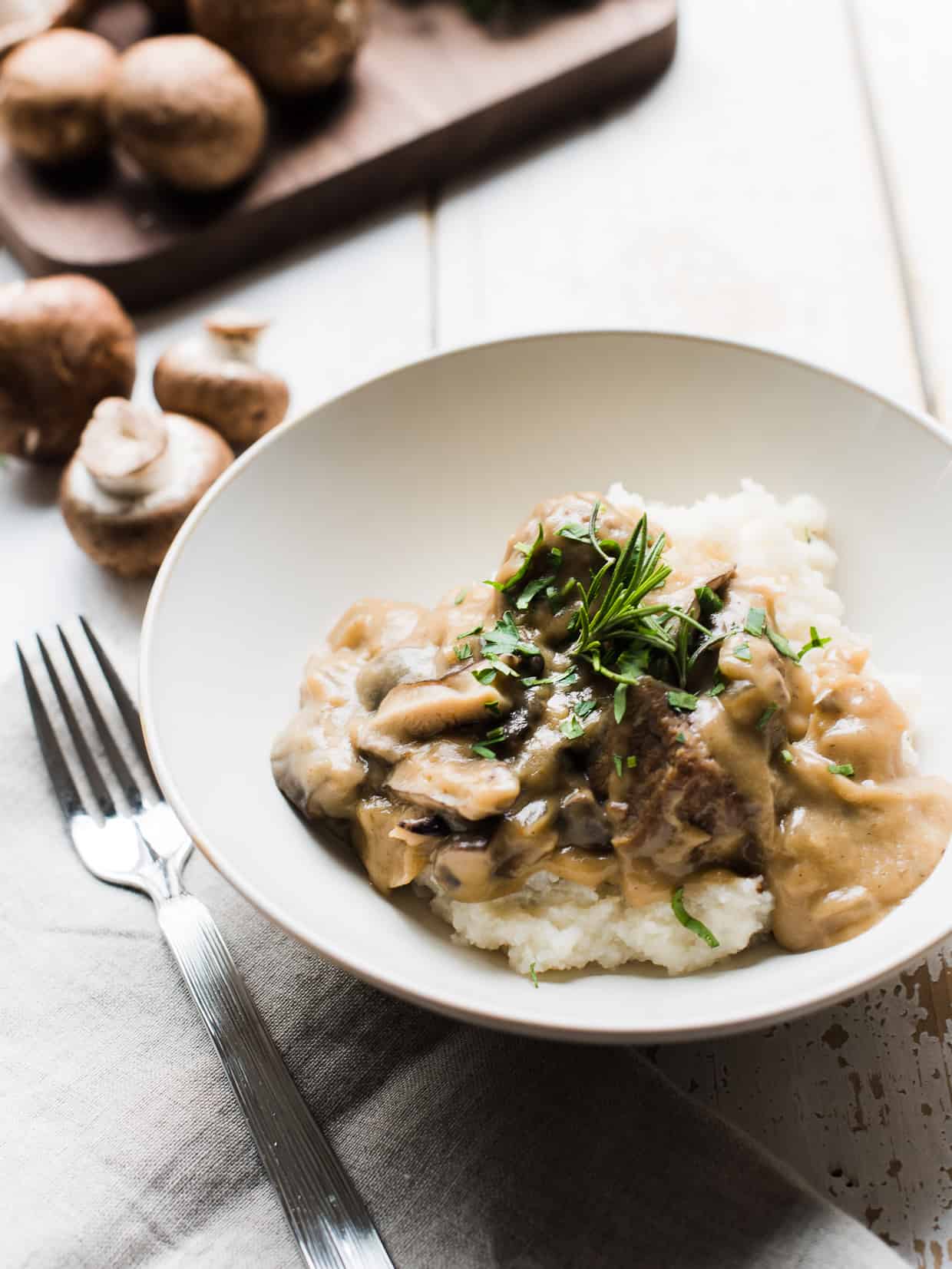 Swiss Veal and Wild Mushroom Stew Kitchen Confidante®