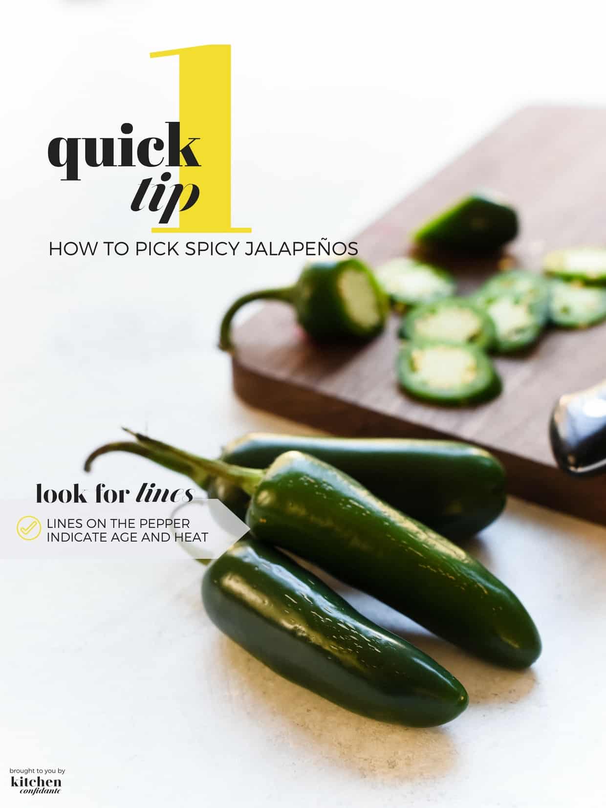 How to Pick Spicy Jalapeños One Quick Tip Kitchen Confidante®