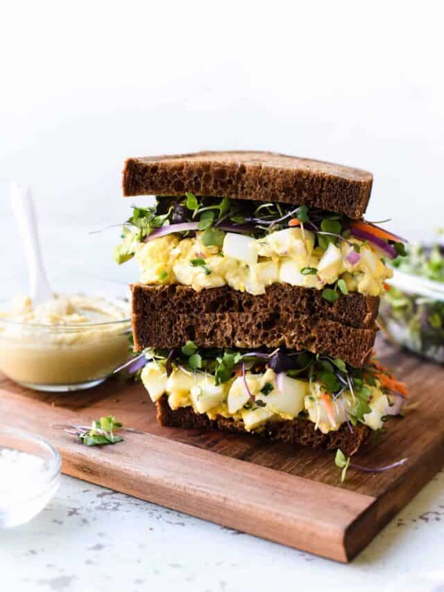 Hummus And Tahini Egg Salad