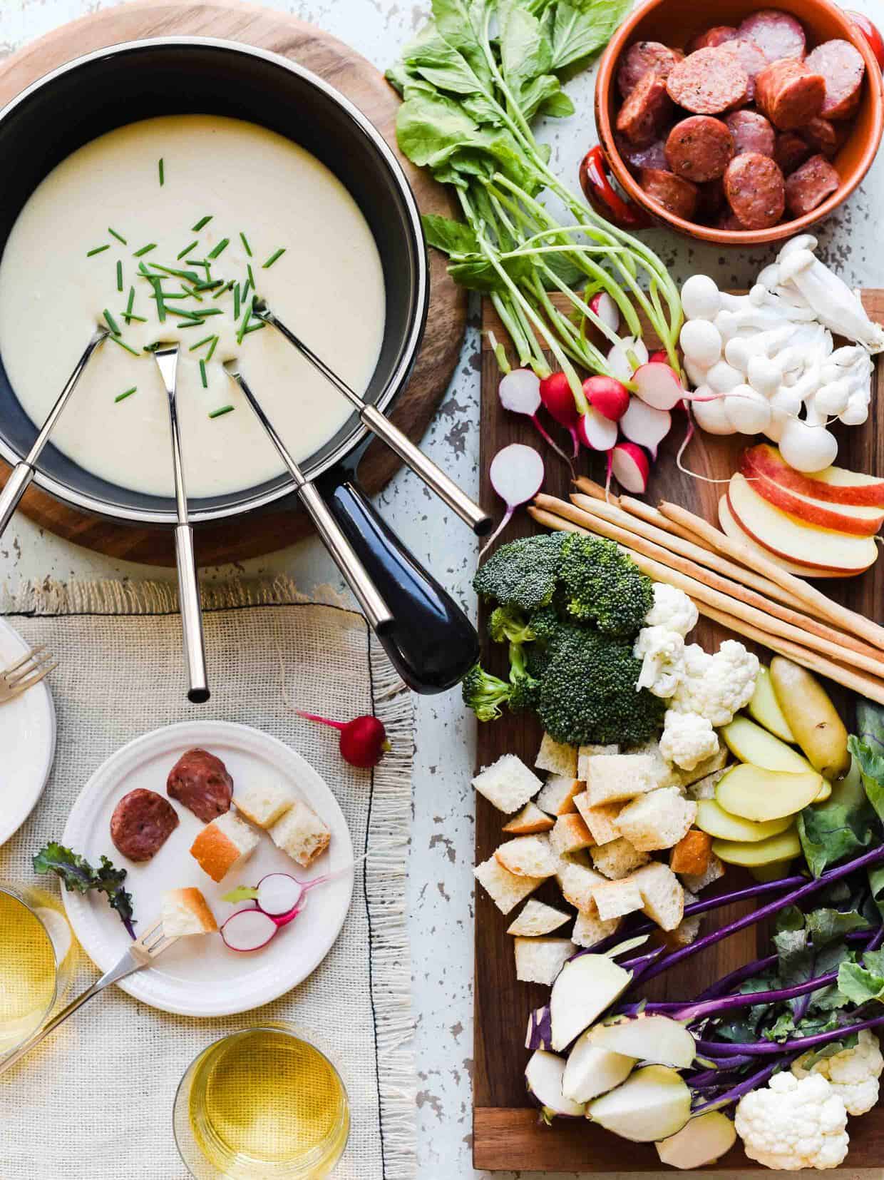 how to host the ultimate fondue dinner
