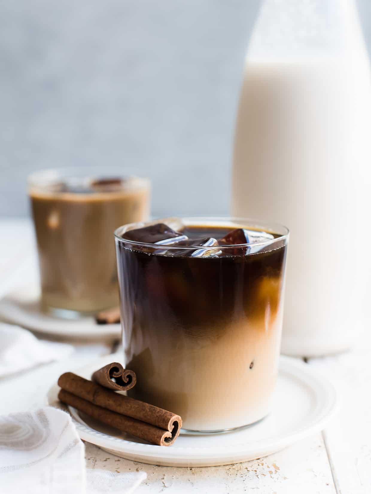 My favorite mid-day drink: homemade iced latte - The Small Things Blog