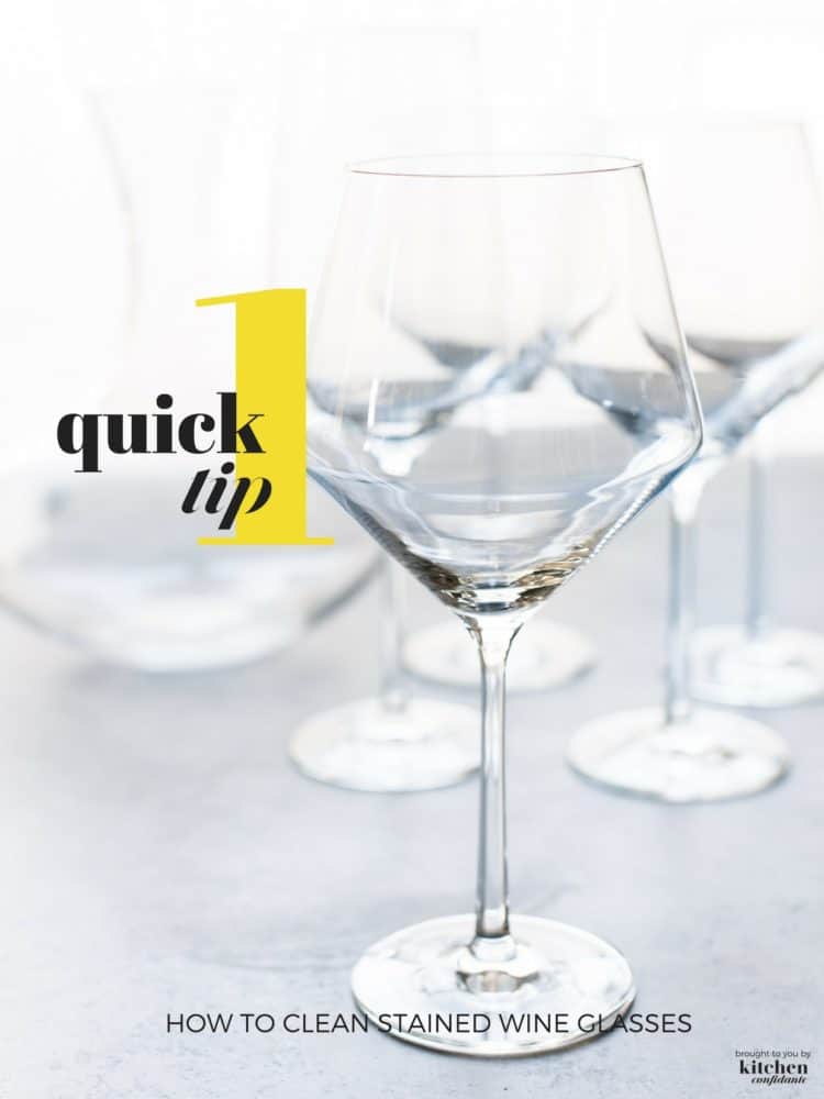 Clean wine glasses on a light background.