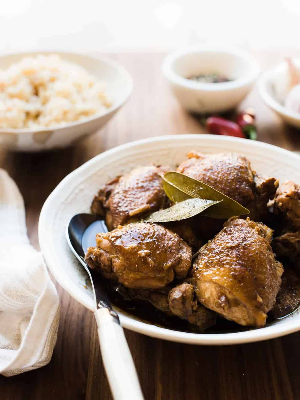 Filipino Chicken Adobo | Kitchen Confidante®