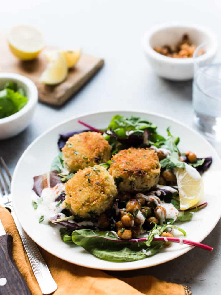 Chickpea Crab Cakes - Kitchen Confidante®