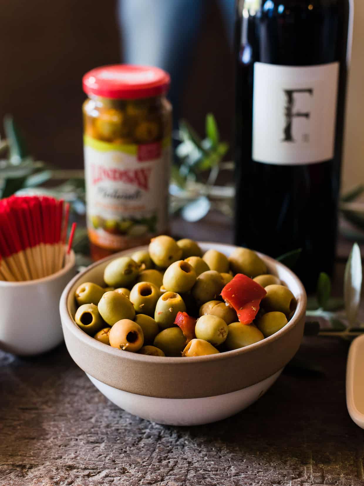 Fresh olives from Lindsay Olives.