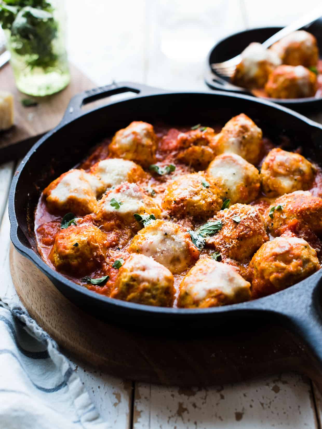 Chicken Parmesan Meatballs