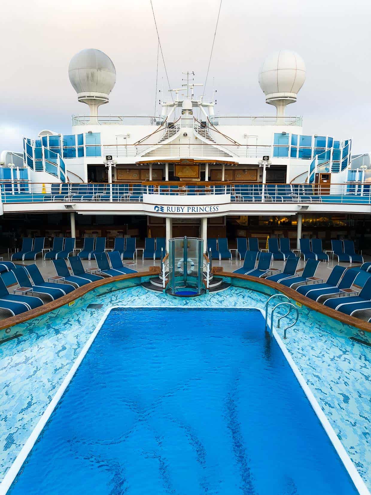 Neptune's Pool on the Ruby Princess. 