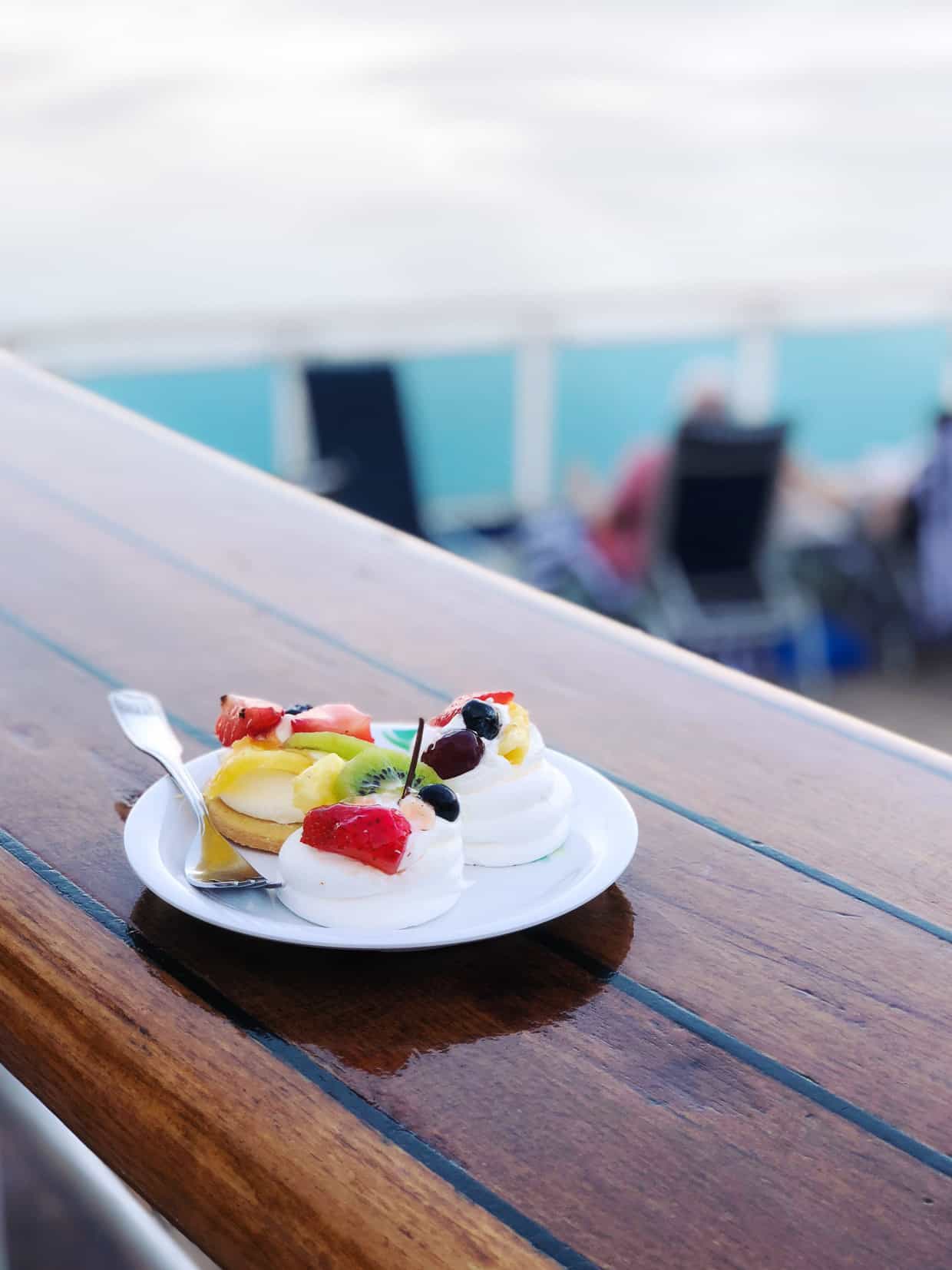 Indulge in the dessert bar on the Ruby Princess.