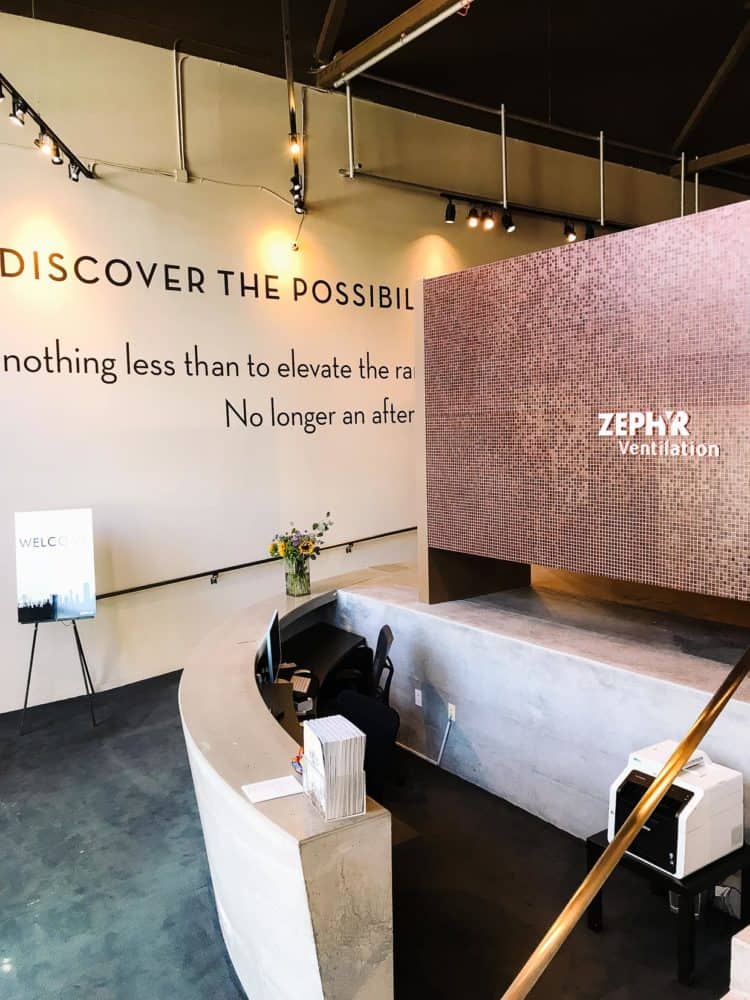 Check out the Zephyr Showroom and the Zephyr Designer Retreat. #sponsored by Zephyr Ventilation. #ZephyrDesignTribe #ZephyrDesignerRetreat2017.