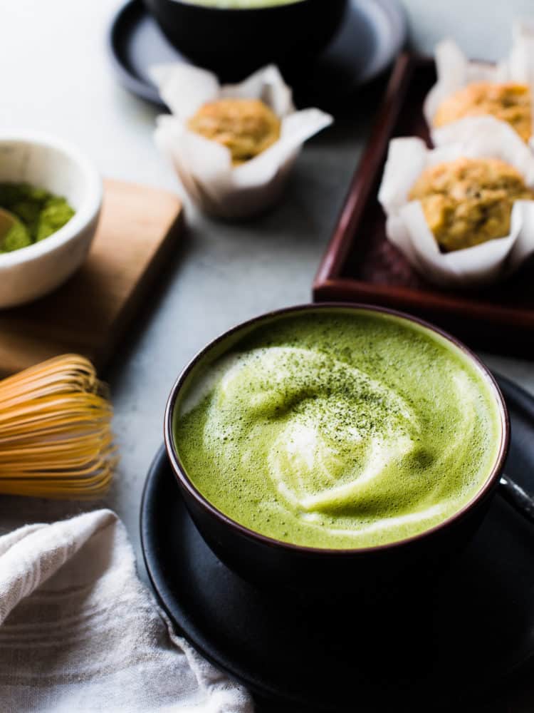 Almond Matcha Green Tea Latte Kitchen Confidante®