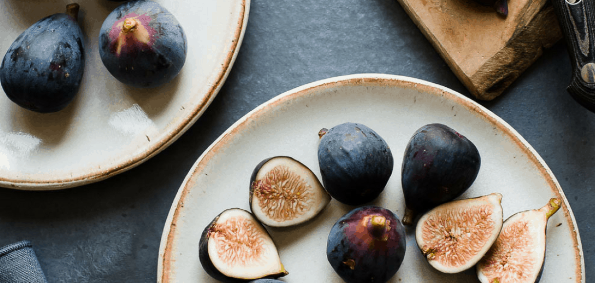 Figs on a plate are some of the Five Little things I loved the week of August 31, 2018.