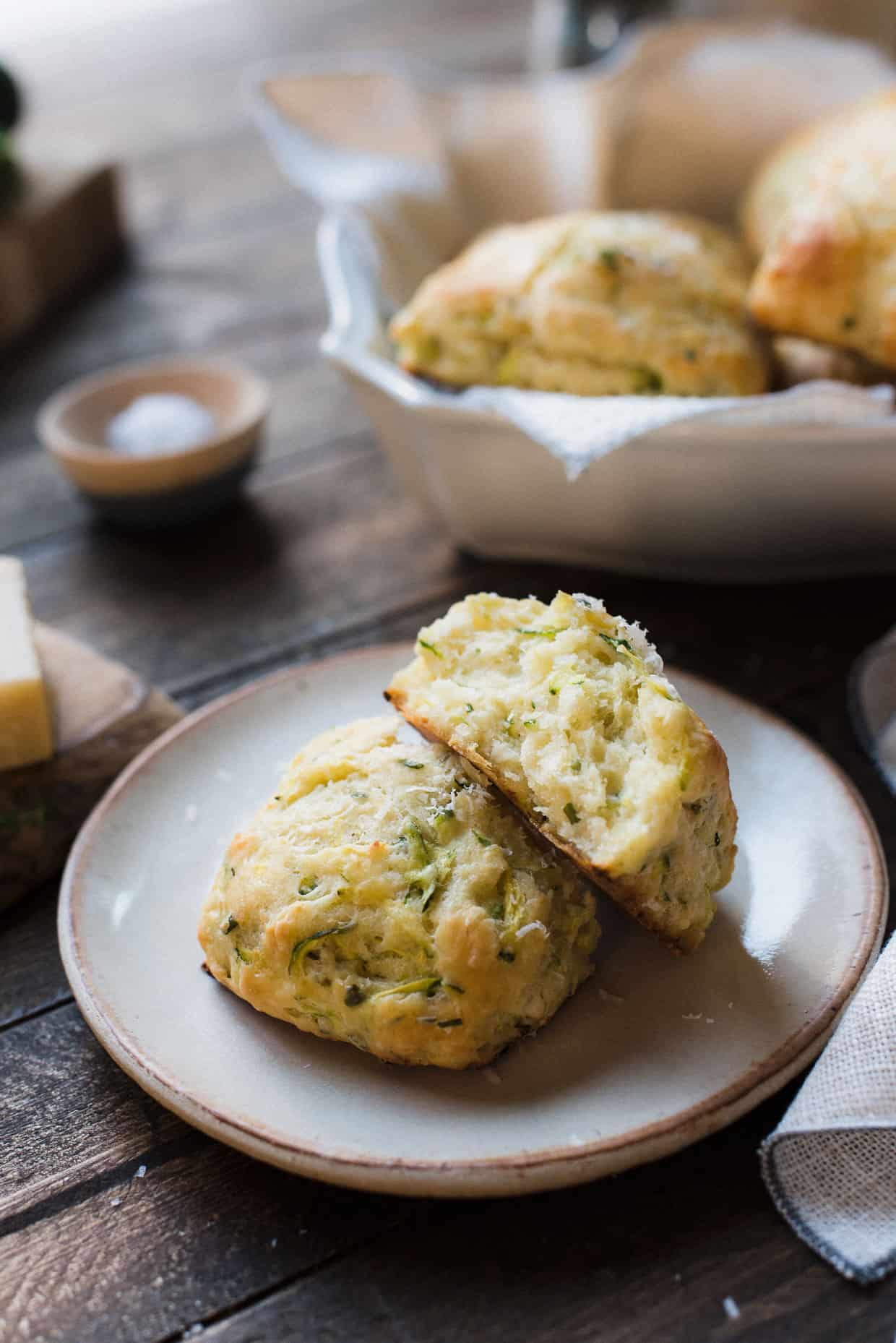 Savory Zucchini Scones with Feta and Thyme Kitchen Confidante®