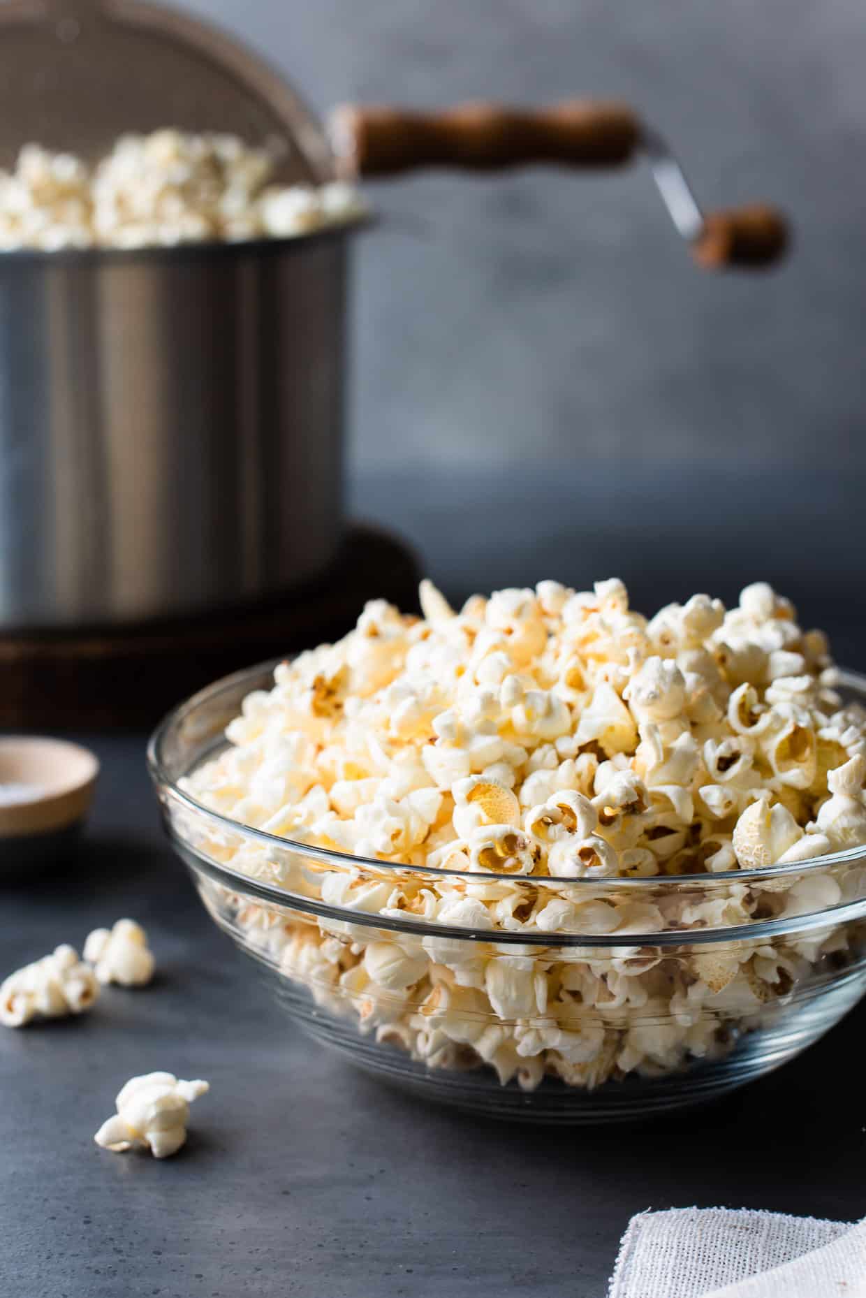 MAKE POPCORN in less than 5 minutes - Gas, Microwave