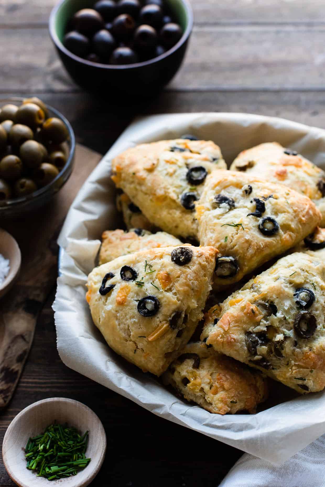 Savory Olive Cheese Scones Kitchen Confidante®