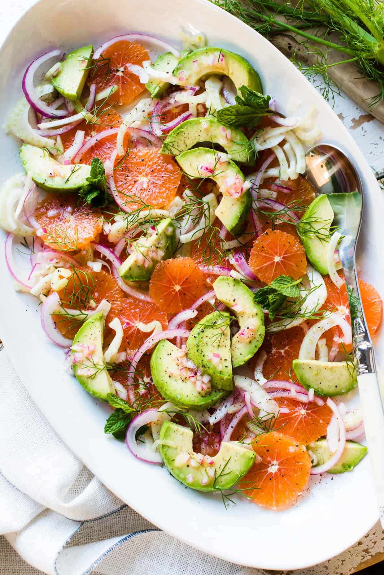 Citrus and Avocado Salad with QuickPickled Fennel Kitchen Confidante®