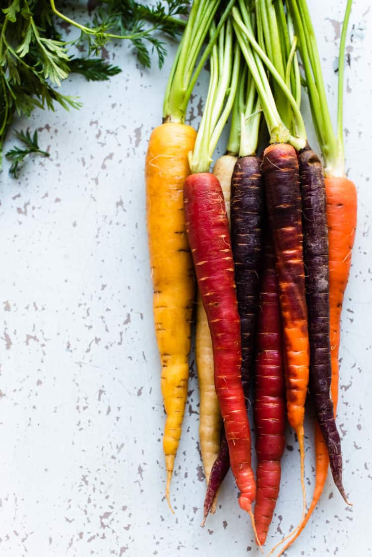 Carrots for Honey-Spice Glazed Carrots.