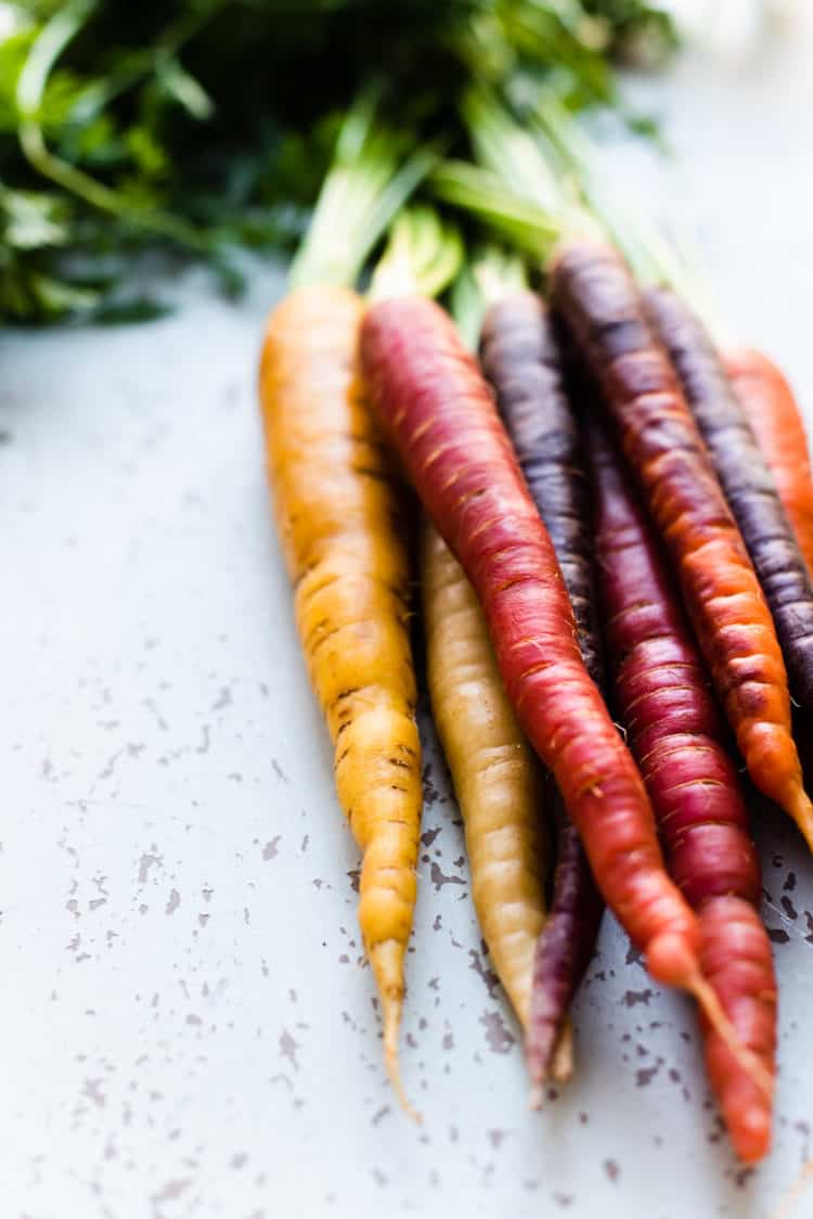 Carrots for Honey-Spice Glazed Carrots.