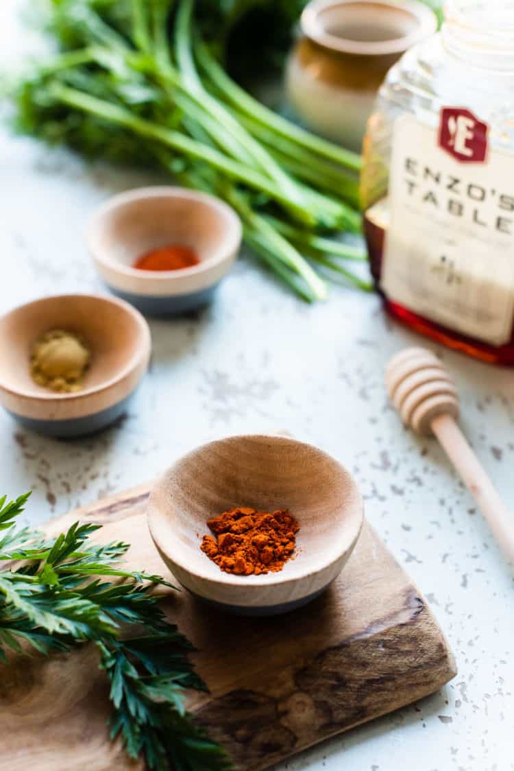 Spices for Honey-Spice Glazed Carrots