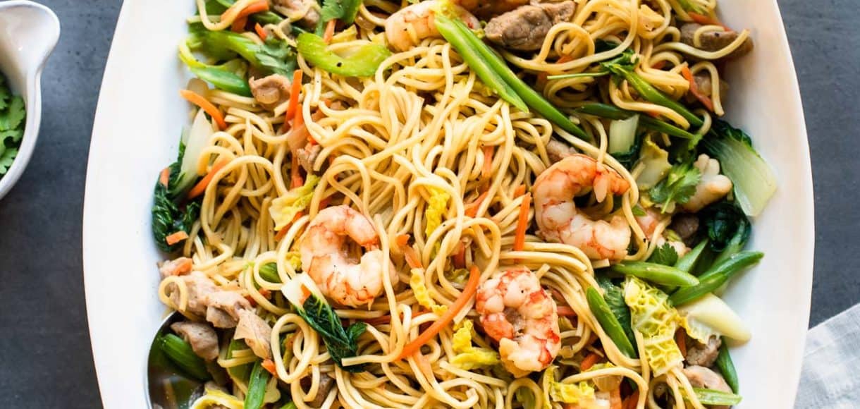 canton stir  fried noodles