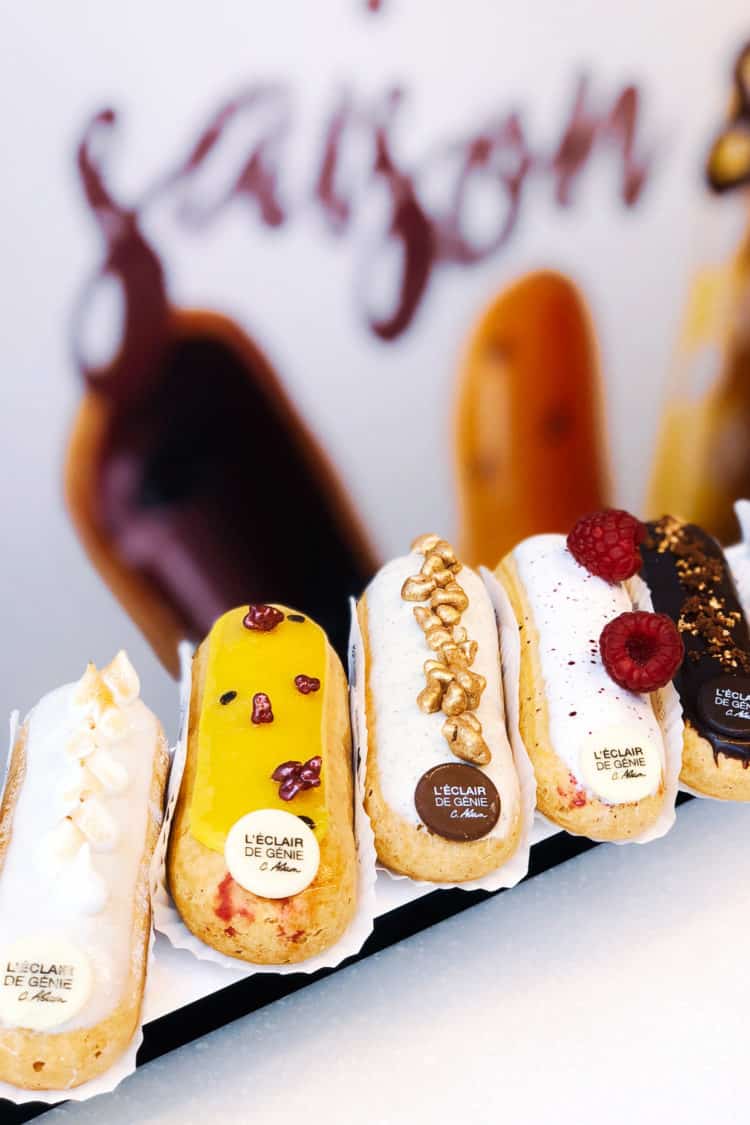 Eclairs from L'Eclair de Genie in Paris, France