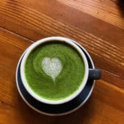 Matcha Lattes are one of Five Little Things I loved the week of March 29, 2019.