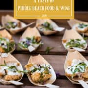 A Taste of Pebble Beach Food and Wine and the Saturday Lexus Grand Tasting