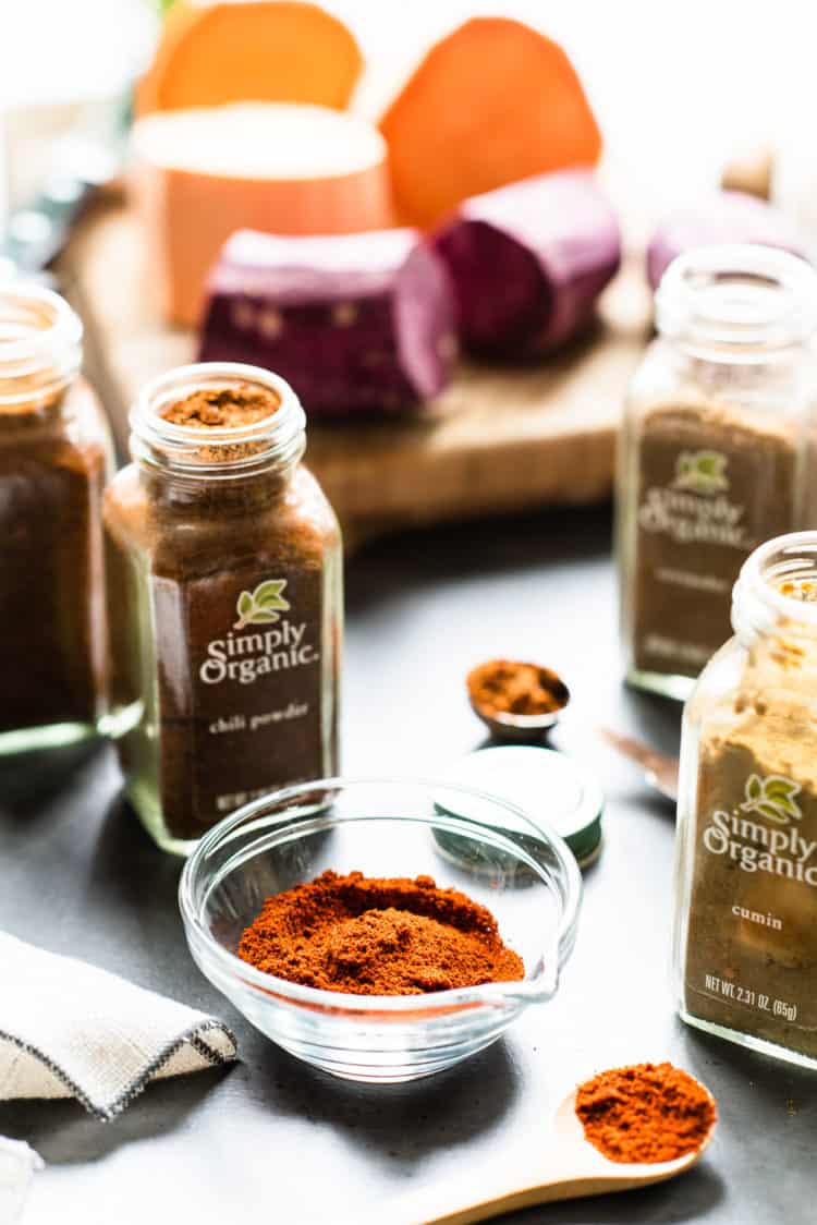 Spices for Chipotle-Spiced Sweet Potato Tacos 